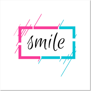 Smile Posters and Art